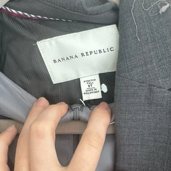 Banana Republic Charcoal Suit Set - Picture 2 of 9